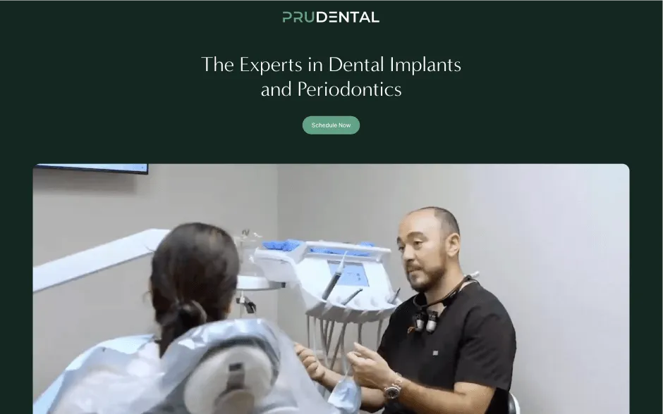 Prudental website screenshot